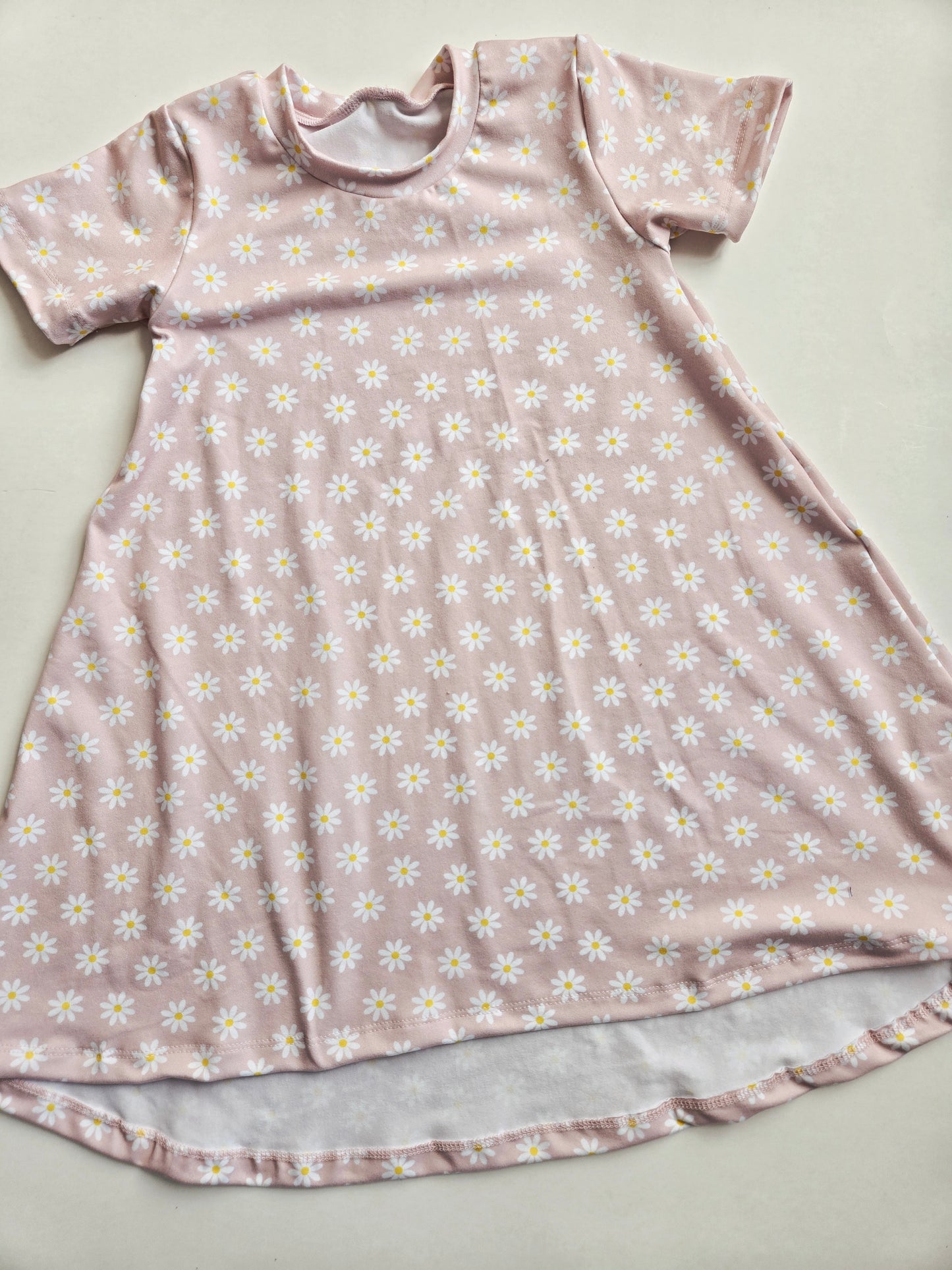 Basic Dress Pink Daisy