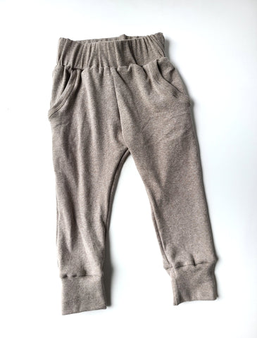 Fitted Joggers Taupe