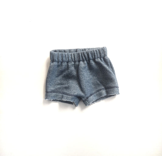 Basic Short Denim Blue