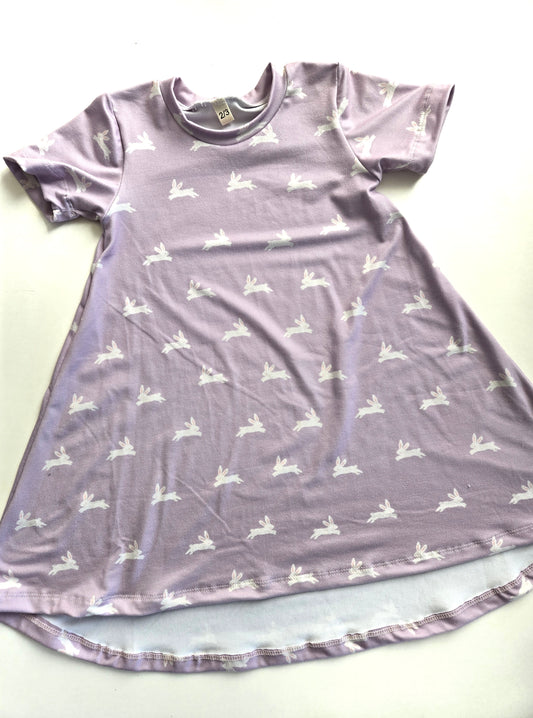 Basic Dress Purple Bunny