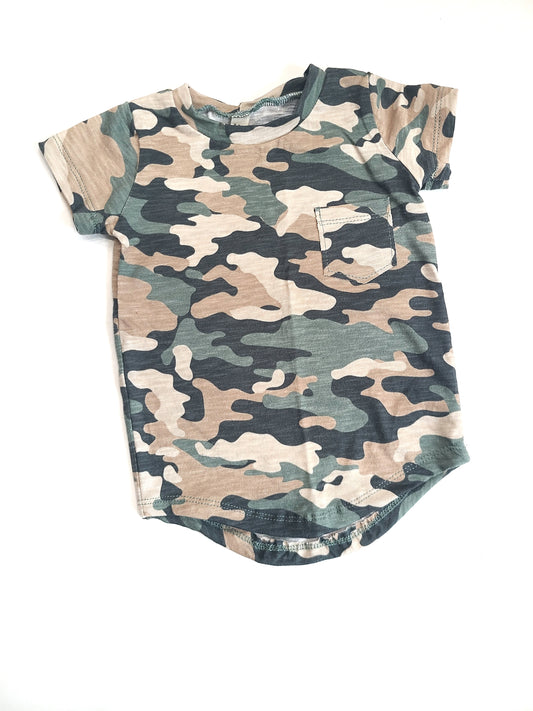 Pocket Tee Camo