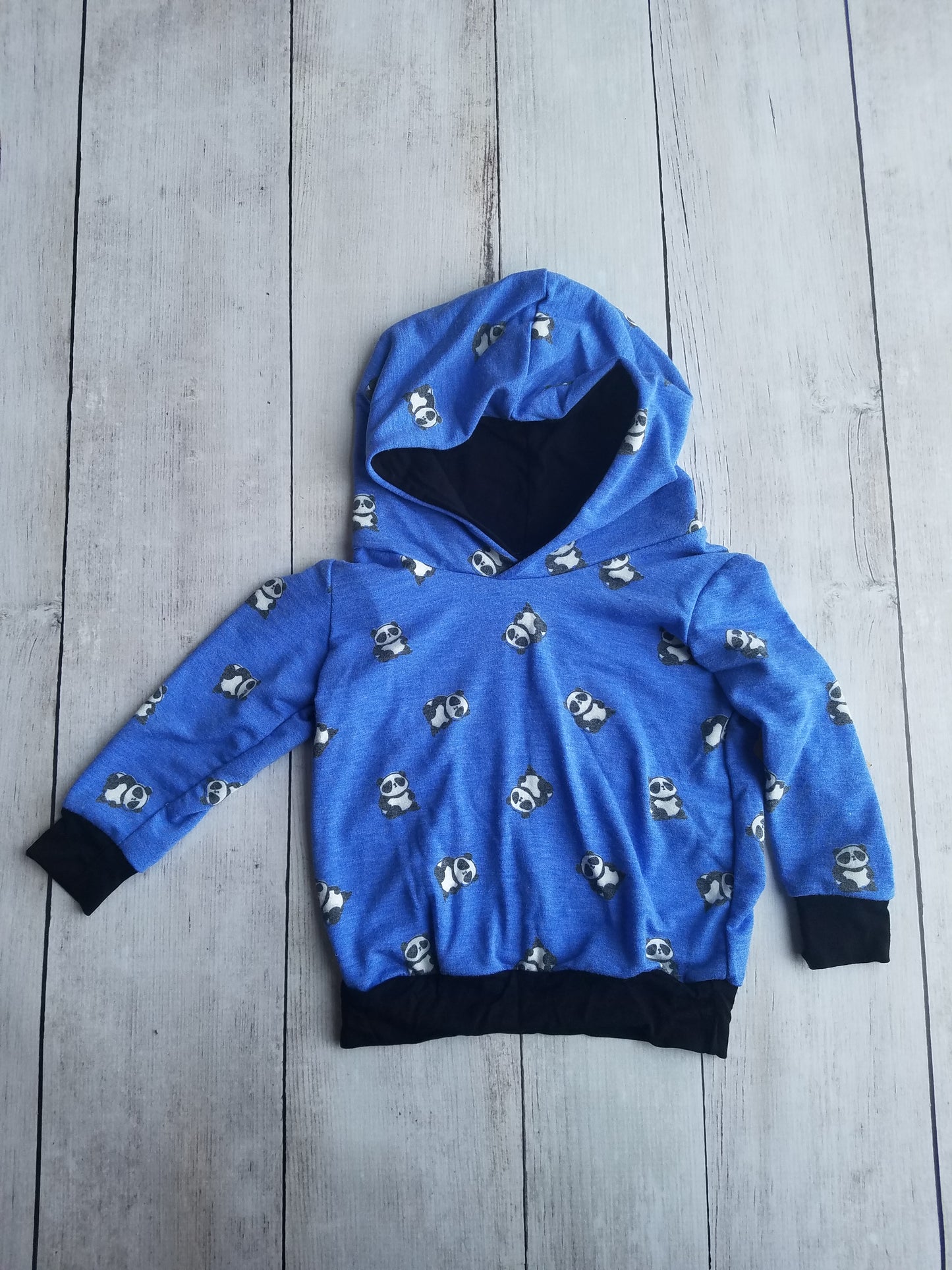 Blue Panda Hoodie