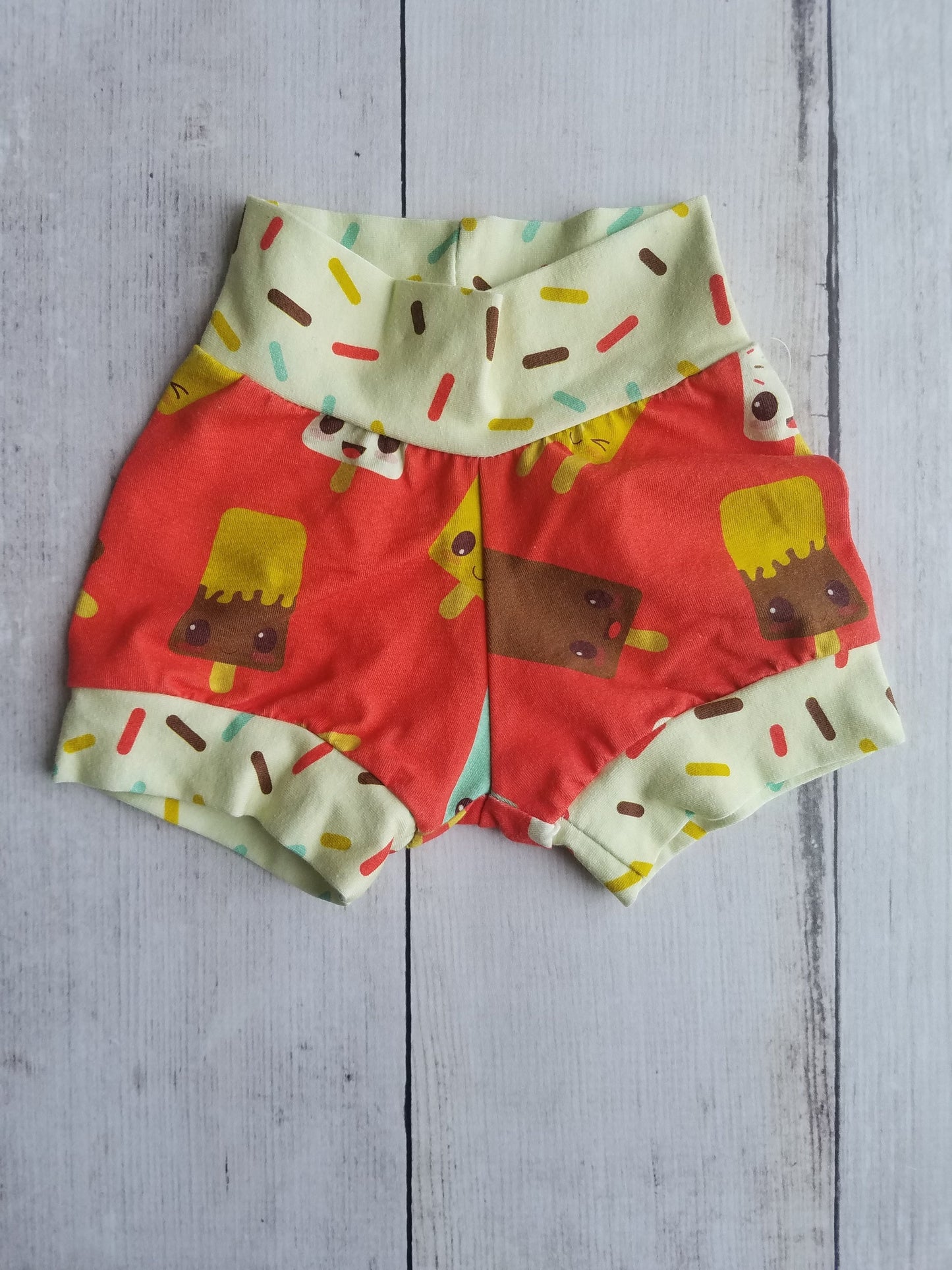 Ice Cream Cuff Shorts