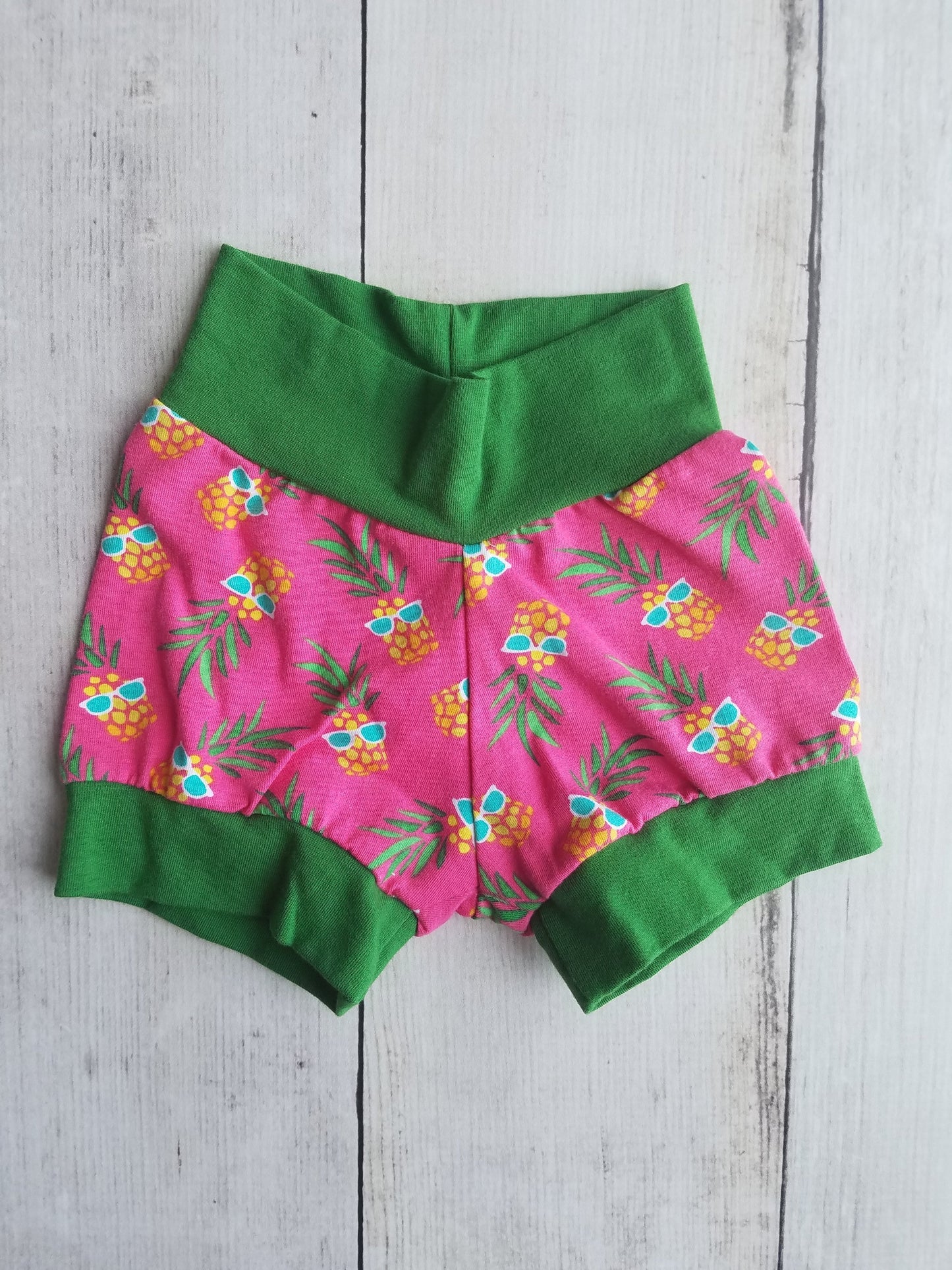 Pineapple Cuff Shorts