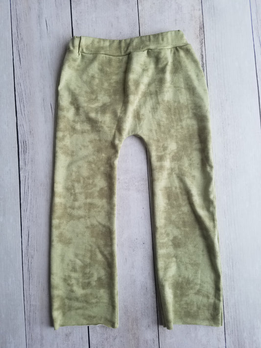 Olive Concrete Wash Lounge Pants