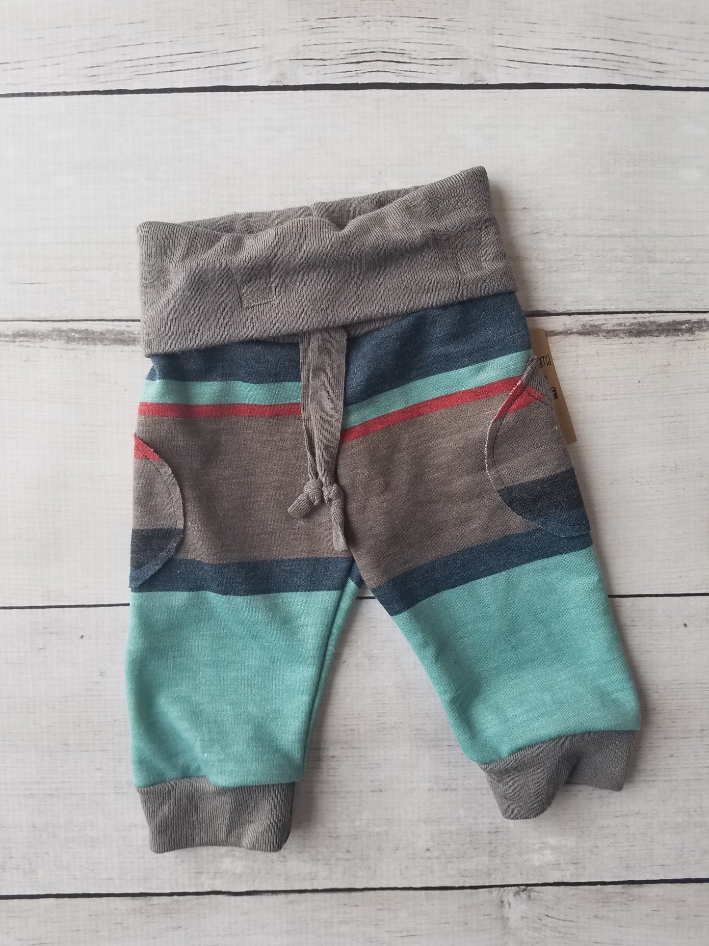 Rust Stripe Joggers