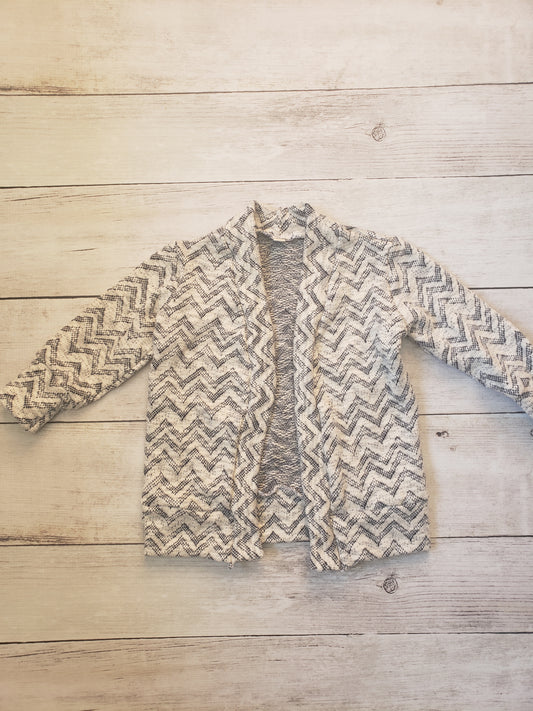 Blue Chevron Cardigan