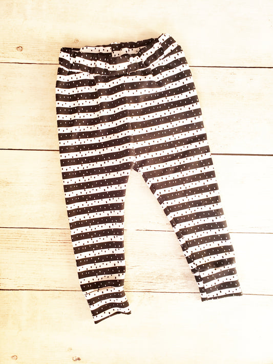 Panda Stripe Leggings