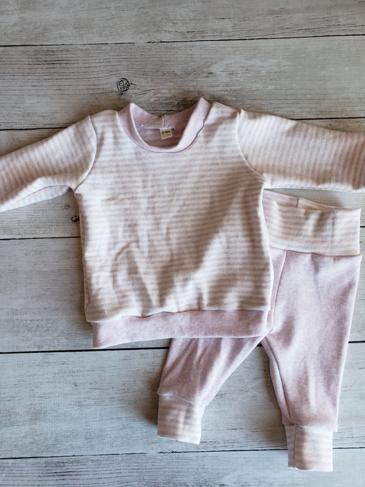 Purple Long Sleeve Tee and Leggings