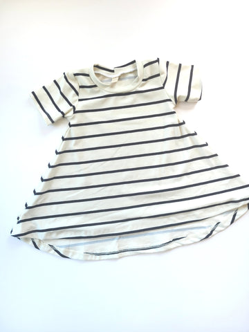 Basic Dress Navy Stripe