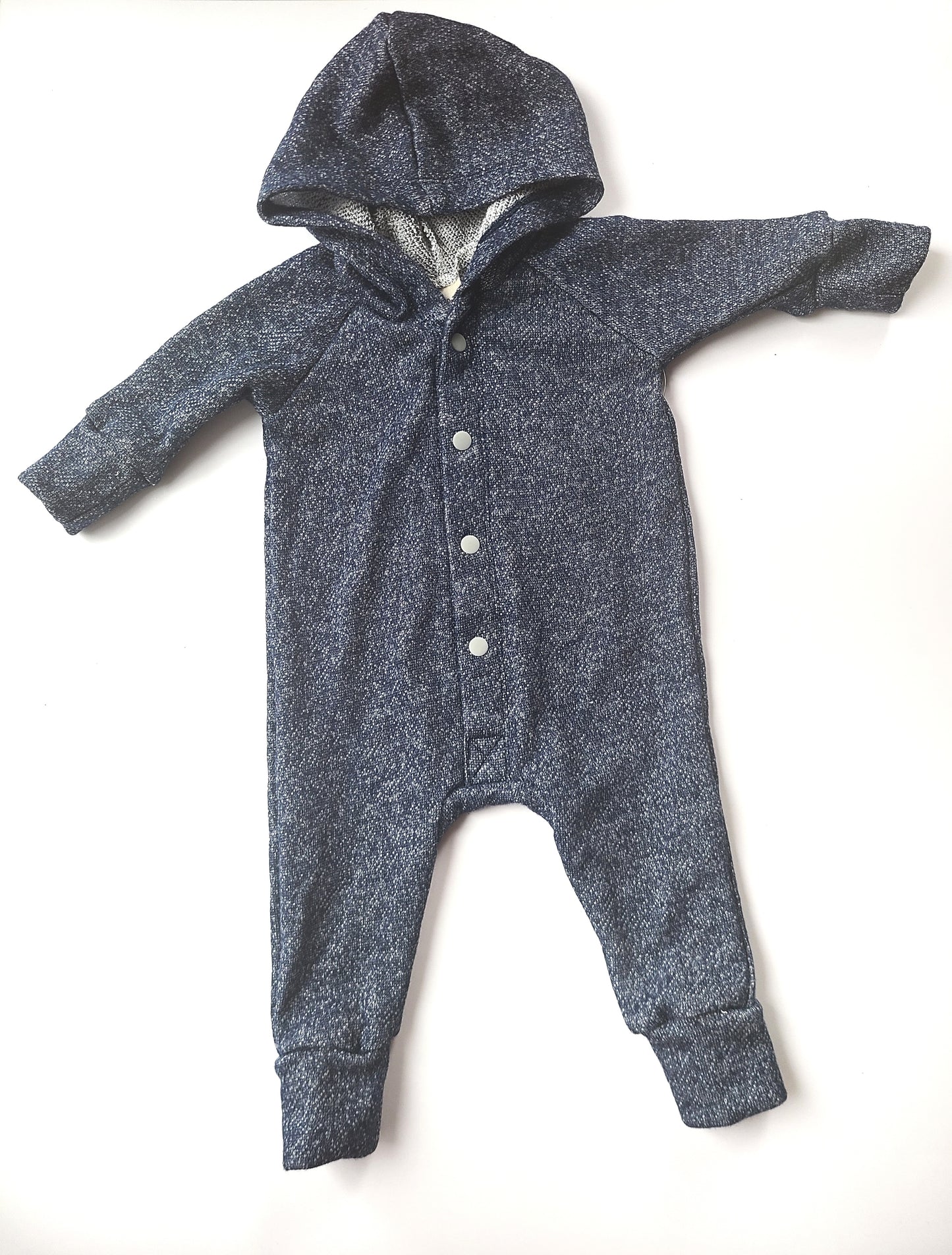 Raglan Romper Navy