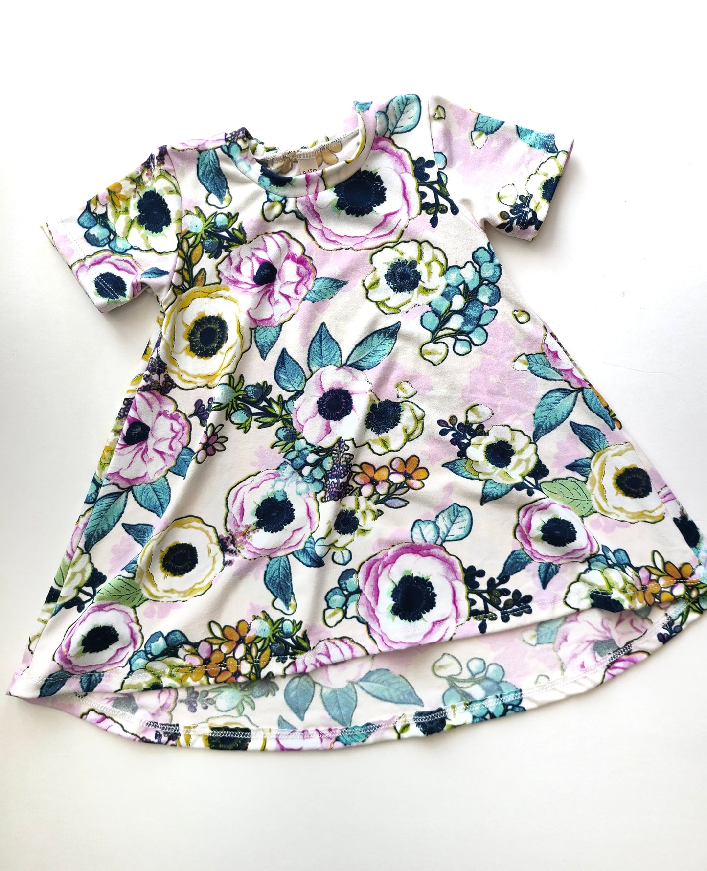 Basic Dress Watercolor Floral