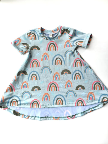 Basic Dress Rainbow