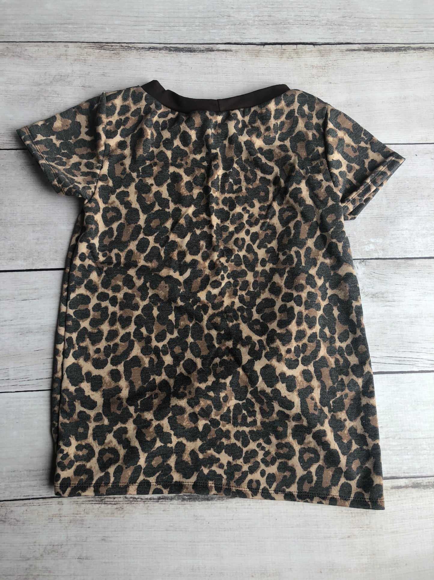 Leopard Knotted Tees